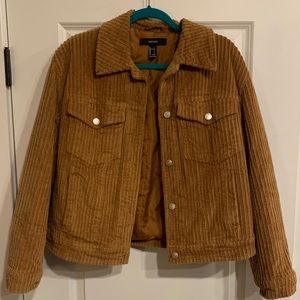 Women’s Large Corduroy Jacket Forever 21.